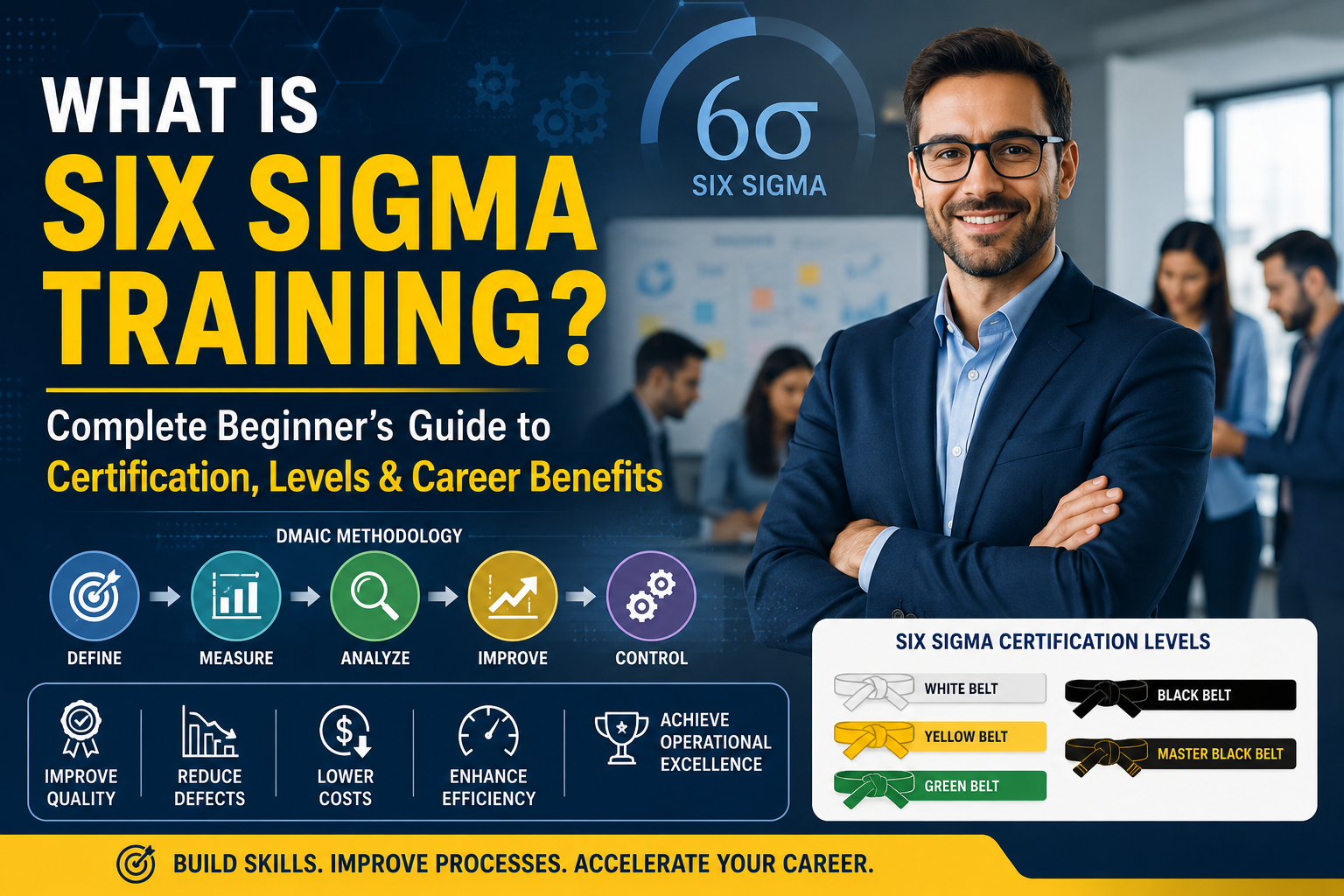 What is Six Sigma Training? Complete Beginner’s Guide to Certification, Levels & Career Benefits